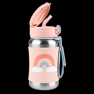 Skip Hop Spark Style Ss Straw Bottle Sky