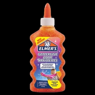 Elmer’S Glitter Glue – Orange, 177Ml