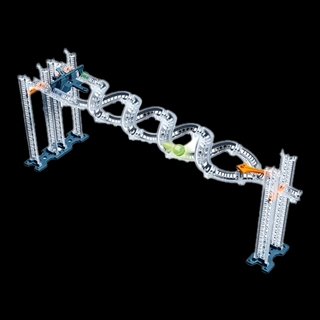 Clementoni Action & Reaction Balls Tracks Toy For Age 8+ Years