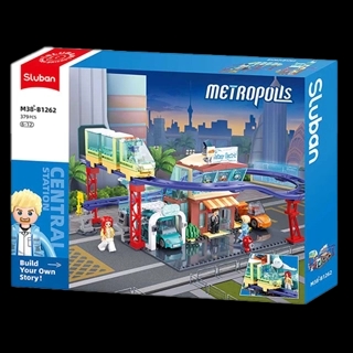 Sluban Metropolis Energy Vehicle 4S Store 371pcs