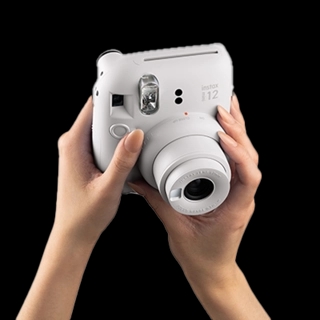 Fujifilm Instax Mini 12 Instant Film Camera Clay White