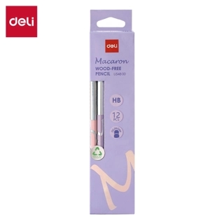 Deli Pack Of 12 Macaron-Colored Pencils