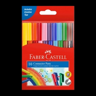 Faber Castell Connector Pen Set Of 10