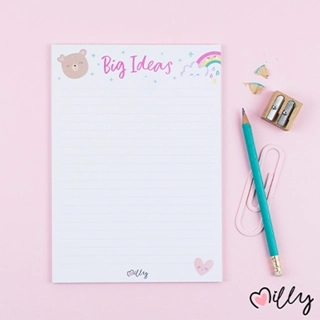 Milly A5 Notepad Big Ideas