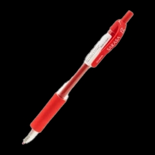 Zebra Sarasa Clip Pen 0.5 Mm, Red