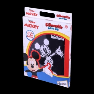 Disney Micky Velvet Art With Mini Markes
