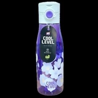 Cool Level Plastic Water Bottle Color Purple 700ML