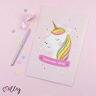Milly A4 Paper Unicorn