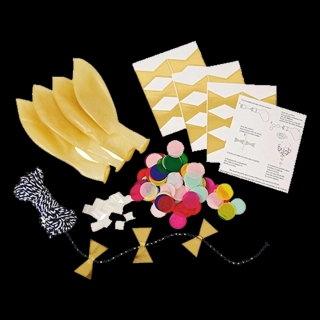 Meri Meri 8 Pack 18" Toot Sweet Confetti Balloon Kit