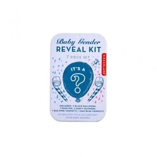 KIKKERLAND BABY GENDER REVEAL KIT