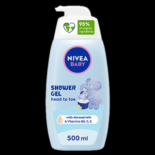Nivea Baby Bath Shampoo Pure & Mild Camomile Extract 500 ml