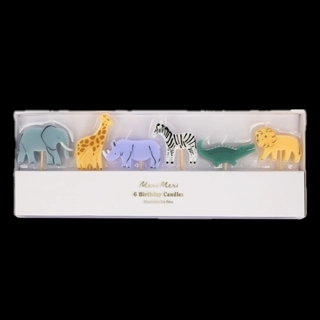 Meri Meri Mini Safari Animal Candles