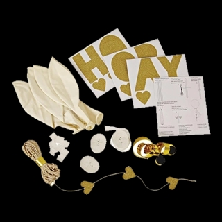 Meri Meri 18" Pack of 8 Glitter Balloon Kit