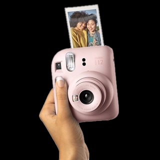 Fujifilm Instax Mini 12 Instant Film Camera (Blossom Pink)