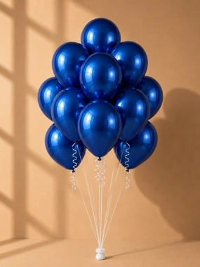 Dark Blue Helium Balloons