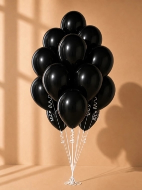 Black Helium Balloons