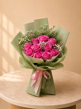 The Mint Rose Bouquet