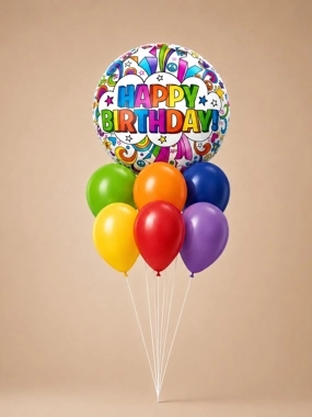 Happy Birthday Balloons 1