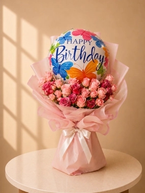 Rose Bouquet - Birthday