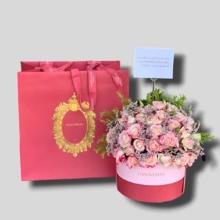 Hanoverian with rose