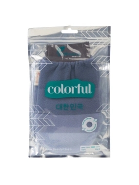 UNIPRO EXFOLIATING LOOFAH WITH A PREMIUM LINEN LAYER COLORFUL PROFESSIONAL BY CODE 4593