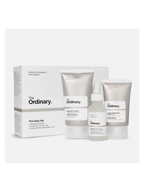 THE ORDINARY DAILY SET CLEANSER+HAYALO ACID B5+MOIS FACTORS +HA