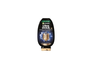 GARNIER ULTRA DOUX HAIR CONDITIONER PURIFING AND SHINE SHAMPOO CHARCOAL AND NIGELLA 360ML