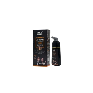 Laser White2731 Black Brown 420ml Argan hair shampoo