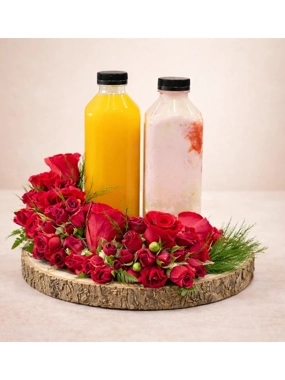 Romantic Rose & Fresh Juice Gift Set
