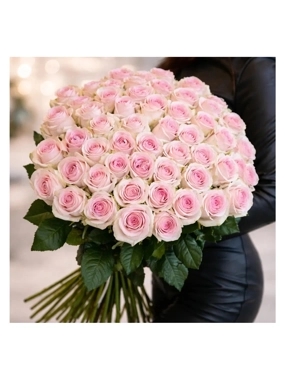 Blush Romance Rose Bouquet
