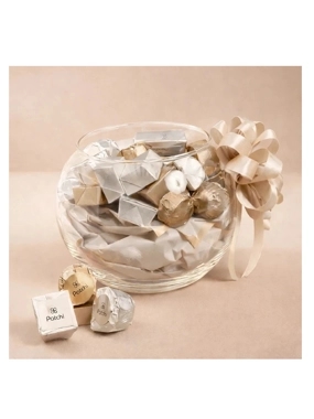 Patchi Luxury Chocolate Glass Bowl