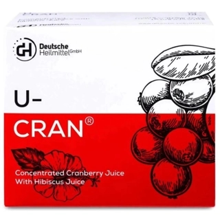 Deutsche Heilmittel U-CRAN Cranberry Juice 10 Pieces