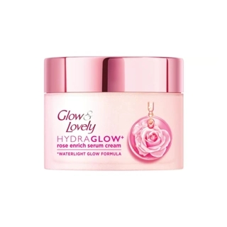 Glow&Lovely HYDRAGLOW+ Rose Enrich Serum Cream 50g