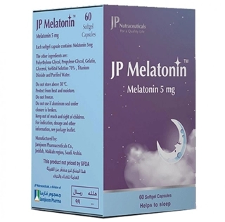 JP Melatonin 5mg Sleep Capsules 60 Count