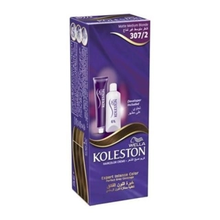 Wella Koleston Matte Medium Blonde Hair Color 50ml