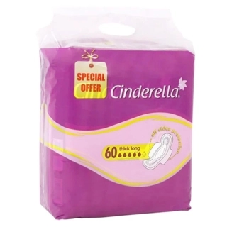 Cinderella Thick Long Purple 60 Pieces