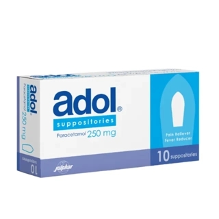 Adol 250mg Suppository 10Pieces