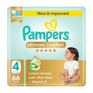 Pampers Ultimate Comfort Taped Diapers 66 Pieces