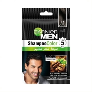 Garnier Men Black Color Shampoo 15ml