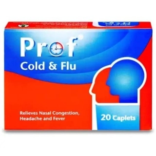 Prof Cold & Flu Relief Tablets 20 Count