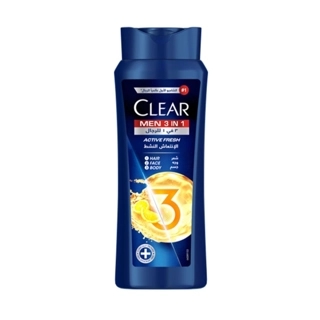 Clear Men Active Fresh 3-in-1 Shampoo 600ml