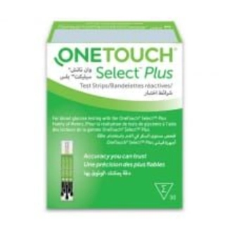 OneTouch Select Plus Glucose Test Strips 50 Pieces