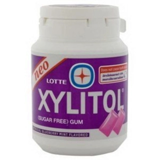 Lotte Neo Blueberry Mint Xylitol Gum 58g