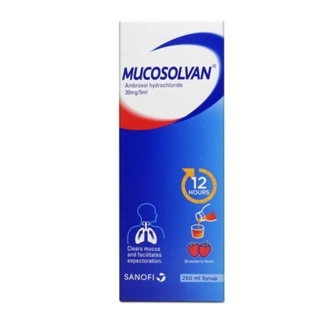 Sanofi Mucosolvan Strawberry Syrup 250ml