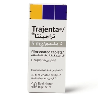 Boehringer Ingelheim Trajenta Linagliptin Tablets 5mg 30 Count