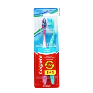 Colgate Triple Action Toothbrush Medium