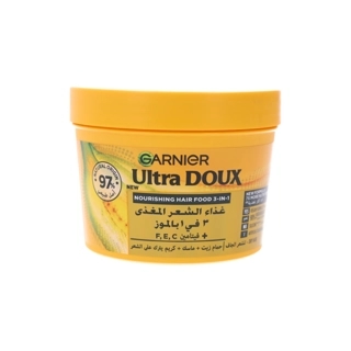 Garnier Ultra DOUX Banana & Shea Hair Food 390ml