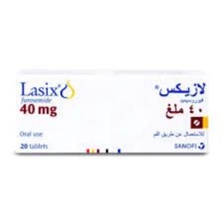 Sanofi Lasix 40mg Tablets 20 Count