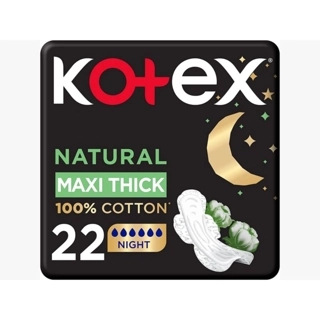 Kotex Natural Maxi Protect Pads 22 Pieces