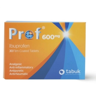 Tabuk Prof Ibuprofen 600mg Tablets 30 Count